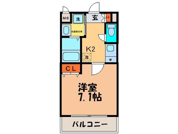 アルバ大須の物件間取画像